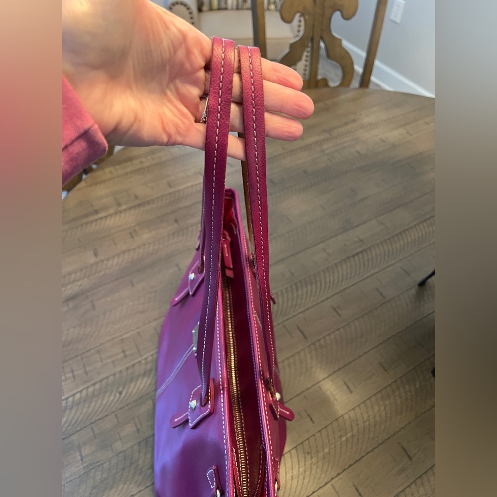 Dooney & Bourke Vibrant Magenta Tote - Picture 5 of 16